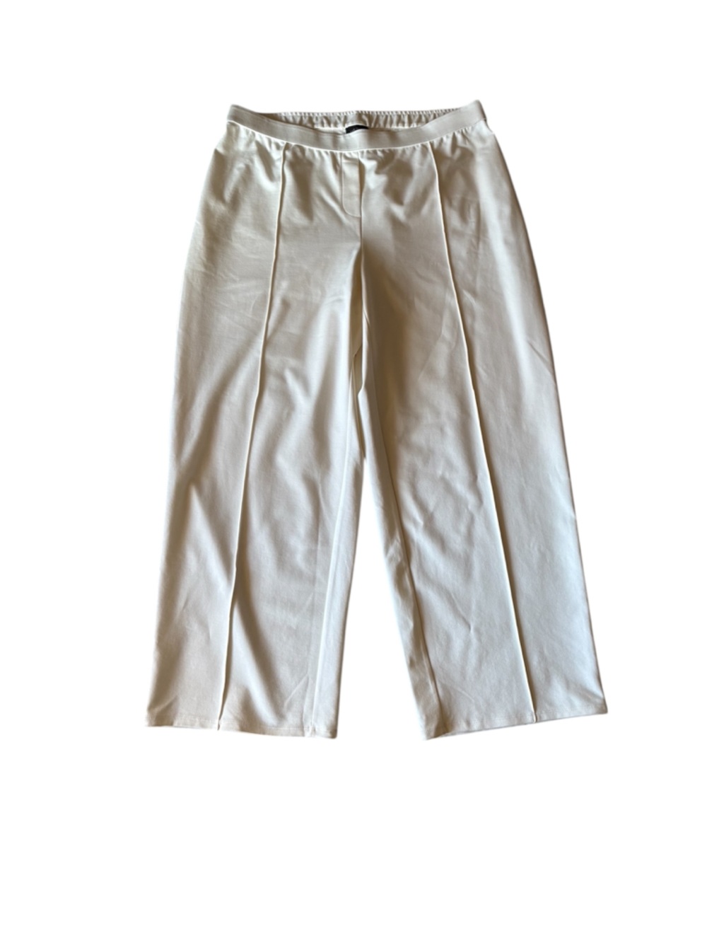 J. Jill  Wearever Collection Cream  Wide Leg Pants Size XXL
